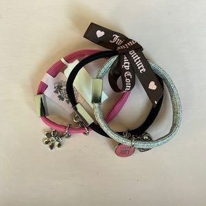 Juicy Couture stretch charm brackets.